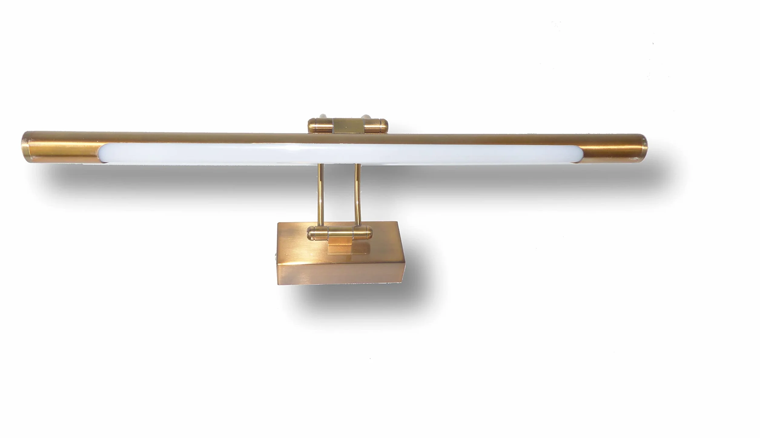 Aplique LED de pared 8W 3000K Bronce envejecido 50cm articulado giratorio
