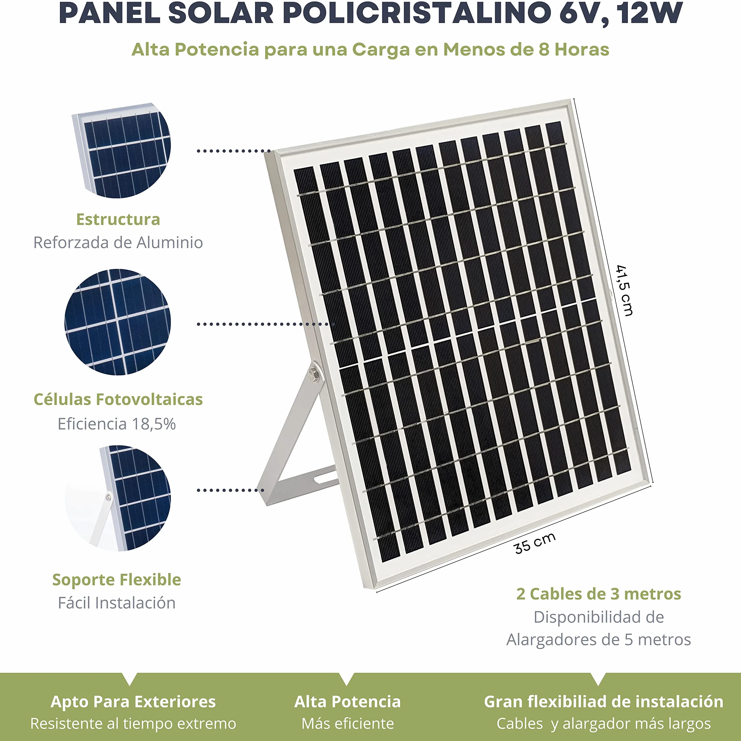 Lámparas Solares Colgantes, 2 Lámparas LED, Exterior, Interior, Luces Solares con Placa Solar, Batería, Mando a Distancia, IP65, Autonomía 8-15 Horas