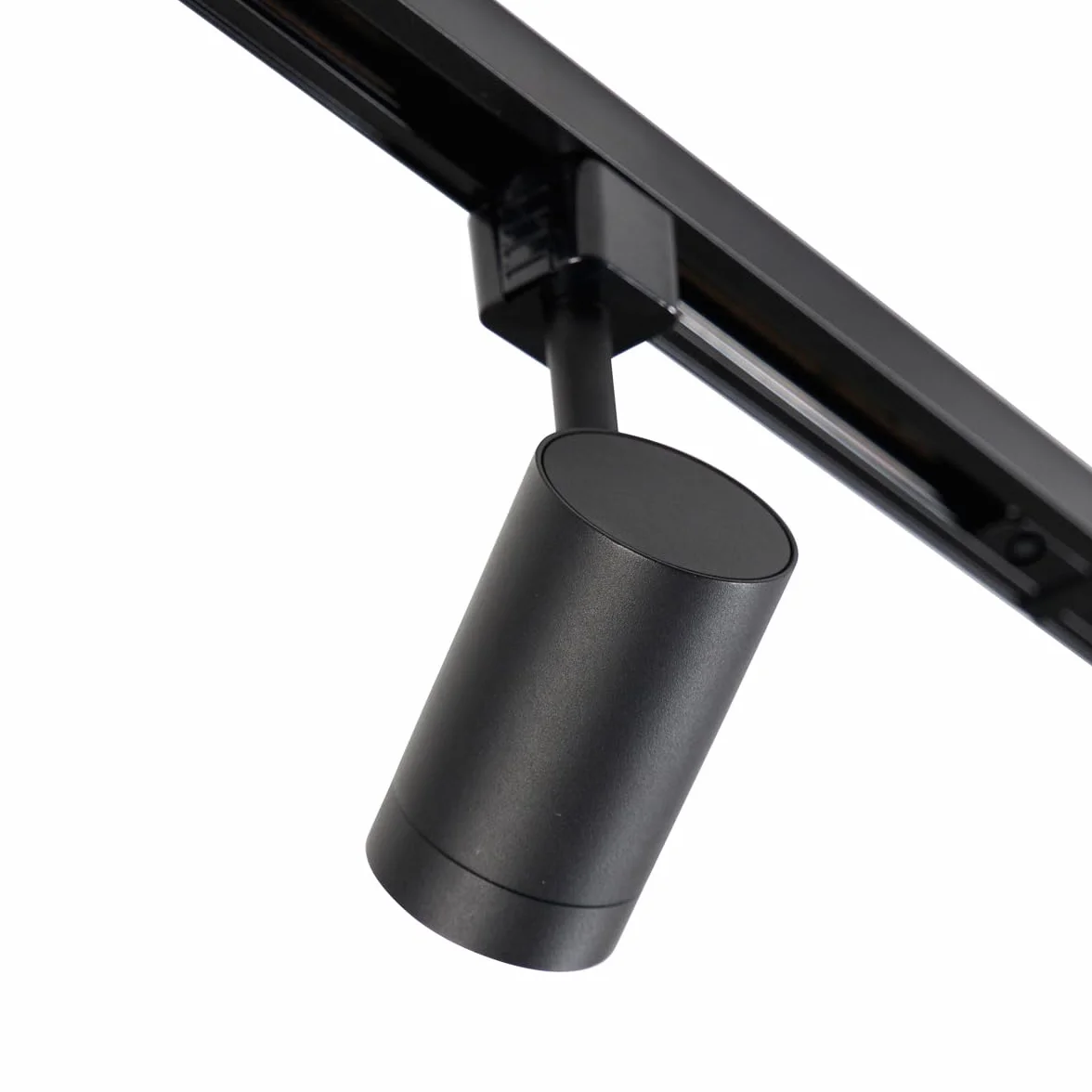 QAZQA Moderno sistema de carril monofásico 10 focos negro Jeana Aluminio/Acero/Plástico LED Max. 10x50W