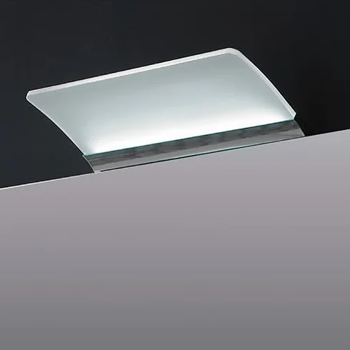 Aplike - Aplique LED para Espejo de Baño con Enchufe - Luz Blanca Neutra (4000K) - 12.9 x 7.3 x 50cm | Modelo Apolo