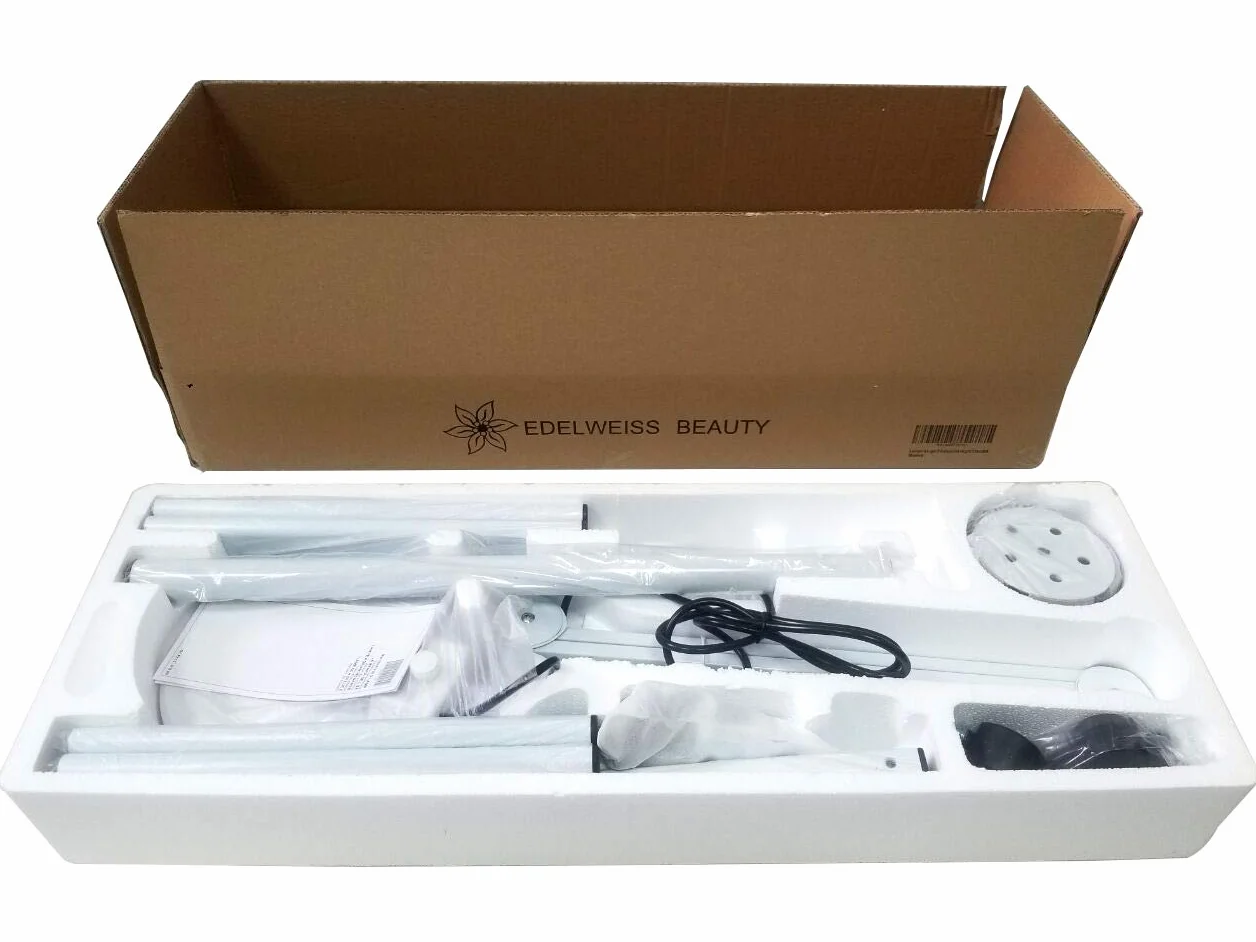 Lampara Lupa LED Estetica, 5 x lámpara Lupa LED en pie 5 Ruedas/en Mesa