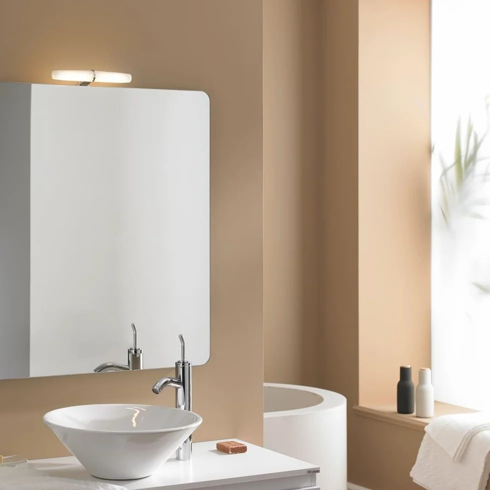 CristalRecord - Aplique baño led 6w 4000K Sevilla Cromo 43-690-06-001 - CR 43-690-06-001