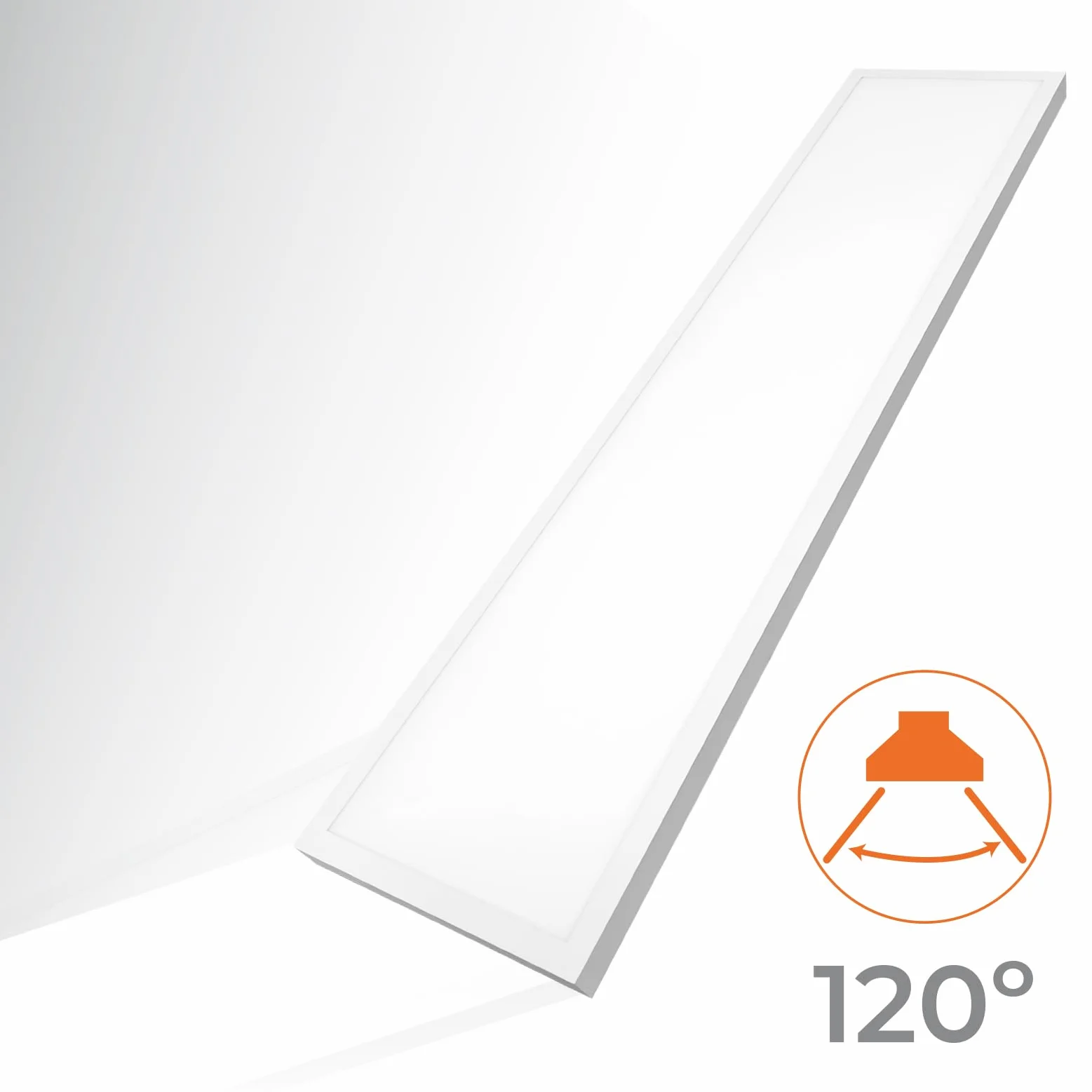Plafon LED Panel Superficie 120x30cm 48W CCT 5000 Lumenes