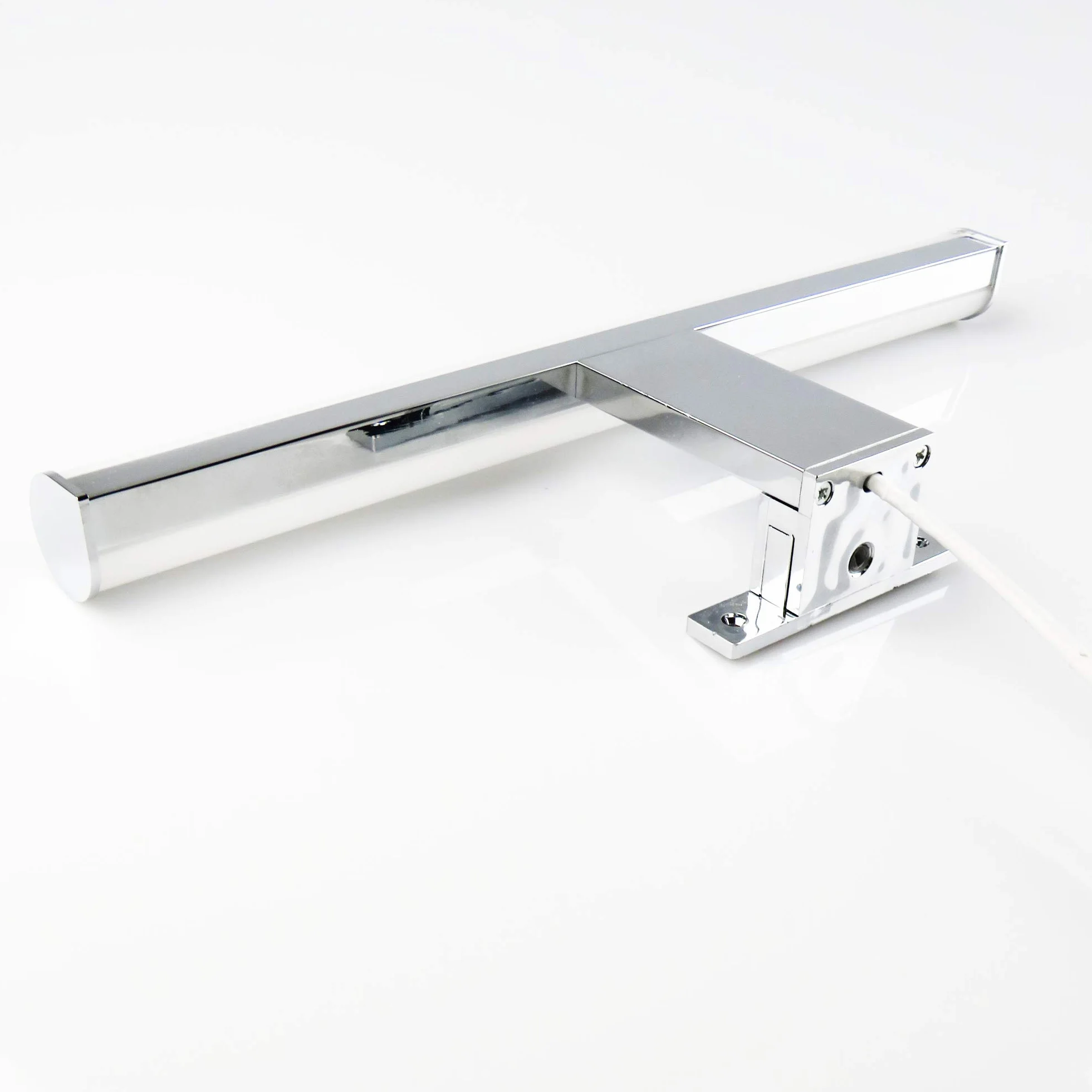 Luminaria Para Espejo LED 600 mm Superficie 230 V Cuarto de Baño Cromada Blanco Newtro