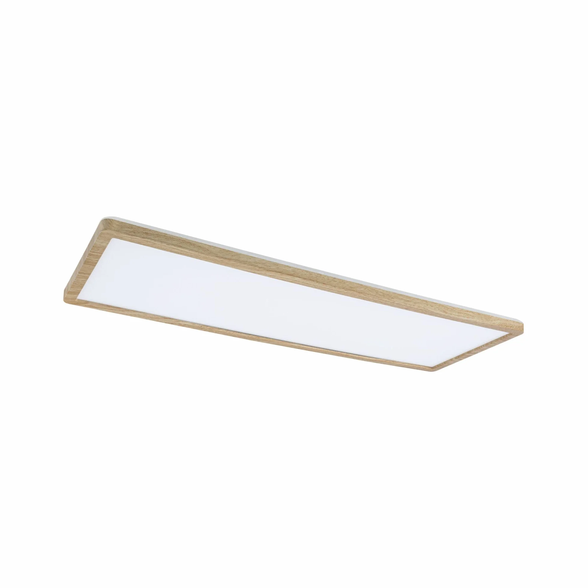 Paulmann Panel LED Atria Shine plafón cuadrado IP44 22W 2300lm 580mmx200mm acabado madera 4000K