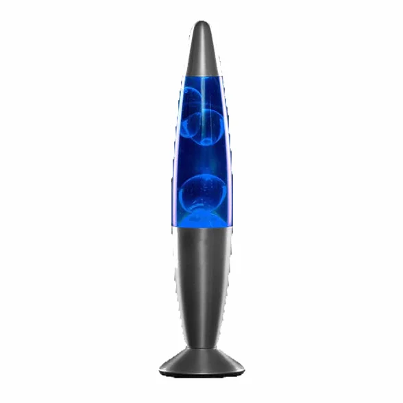 Lámpara de Lava LED 34cm Magma Azul para Regalar