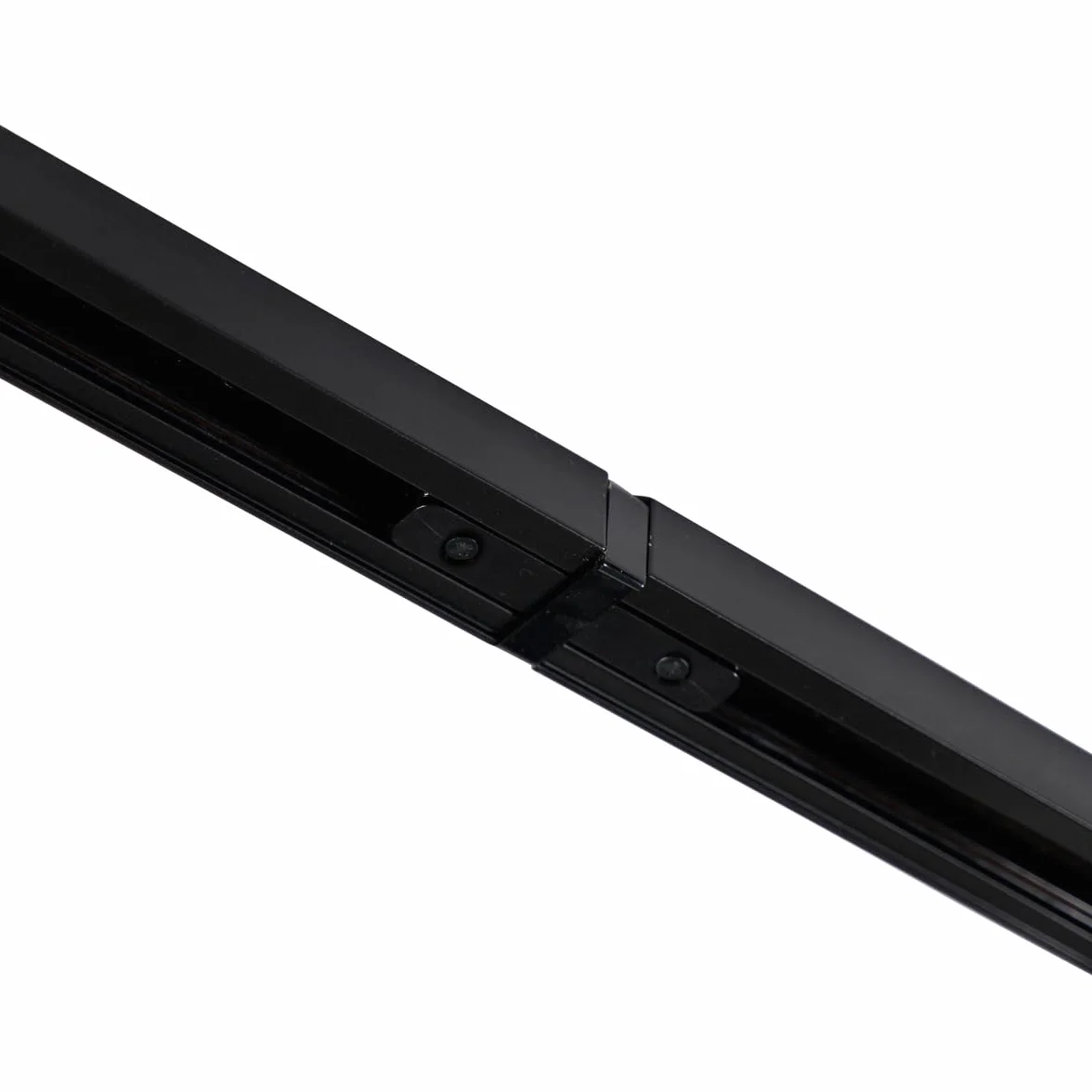 QAZQA Moderno sistema de carril monofásico 10 focos negro Jeana Aluminio/Acero/Plástico LED Max. 10x50W