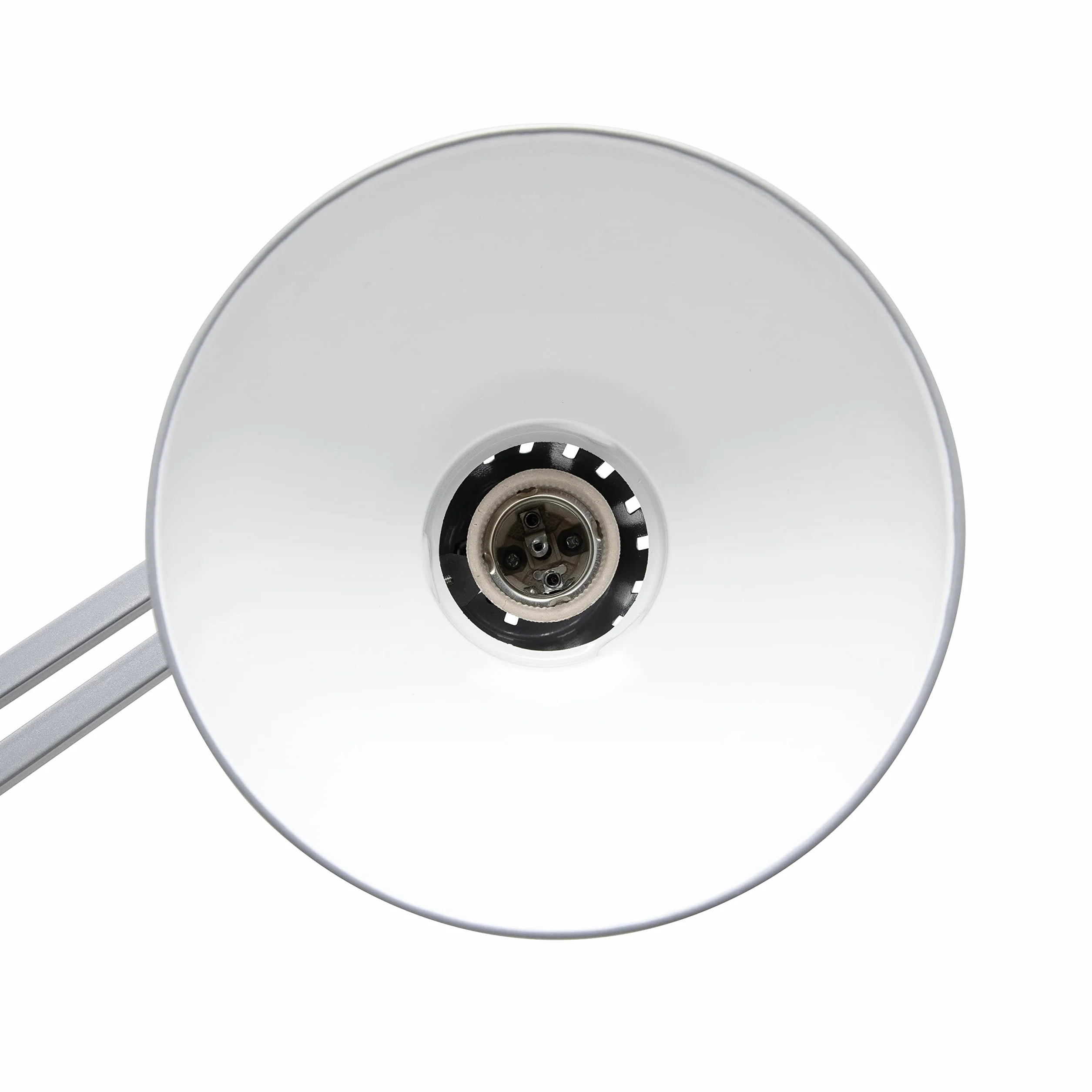 MAUL lampara escritorio MAULstudy | Lampara LED de pinza ajustable con brazo articulado para escritorio | Elegante lampara de mesa metálica LED | Exclusiva fuente de luz LED | Plata