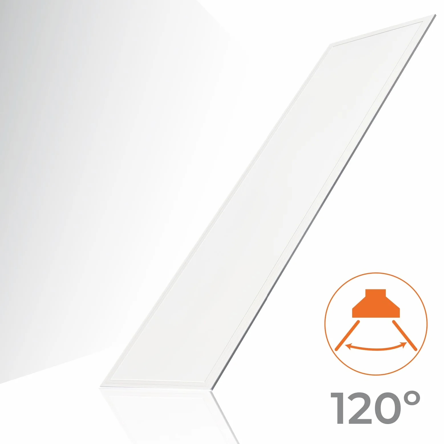 Panel LED Empotrable 120x30cm 48W CCT 5000 Lúmenes