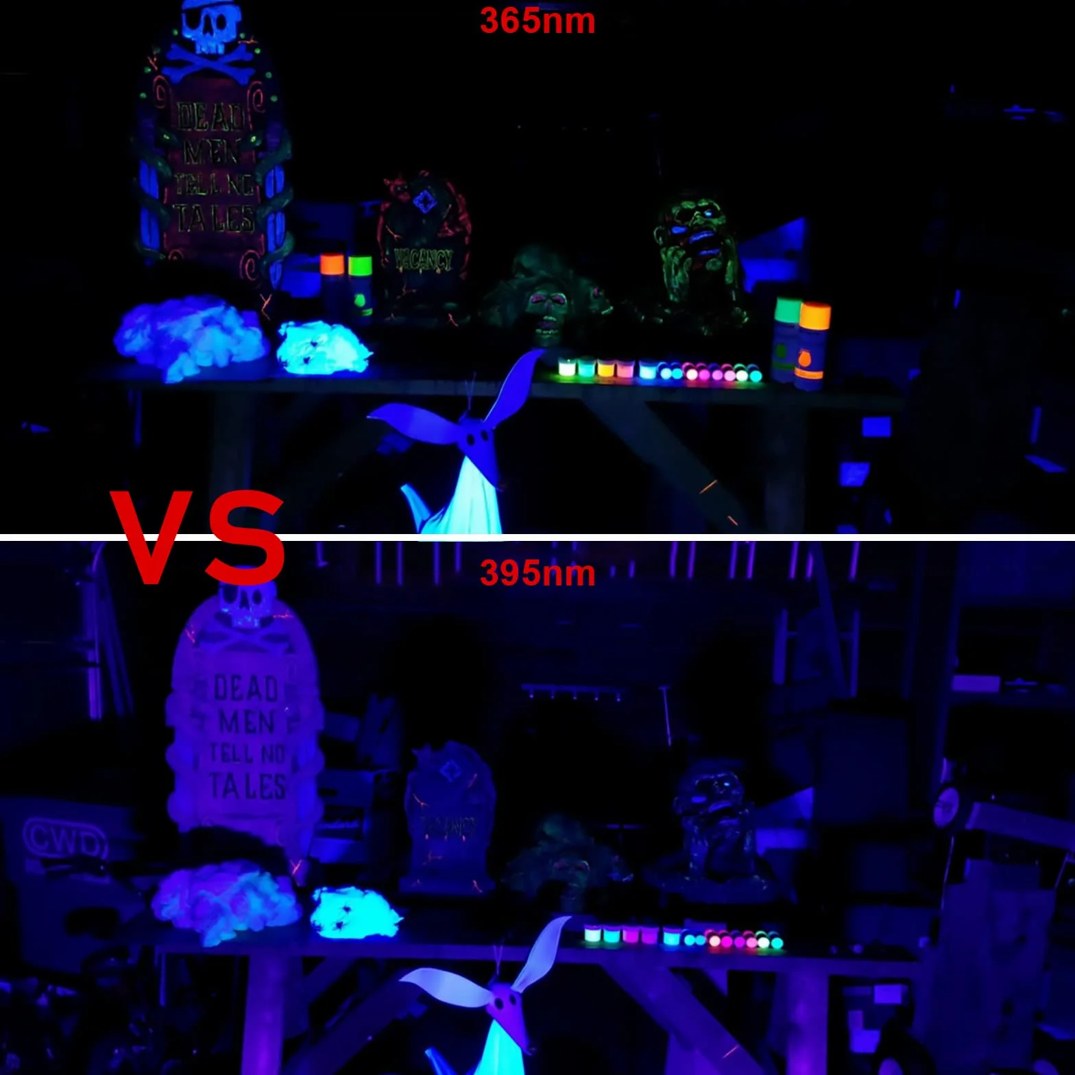 Eleganted Foco UV 30W, UV Luz Negra 365nm Inundación, Foco UV Ultravioleta Luz Fluorescente Lámpara de Escenario para Bar Club DJ Discoteca Fiesta KTV Pinta Corporal Gimnasio Halloween