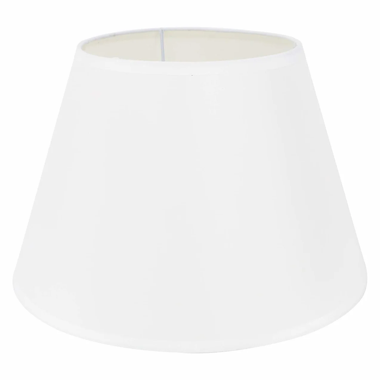 DULEE Lámparas de mesa pantalla 25 cm blanco