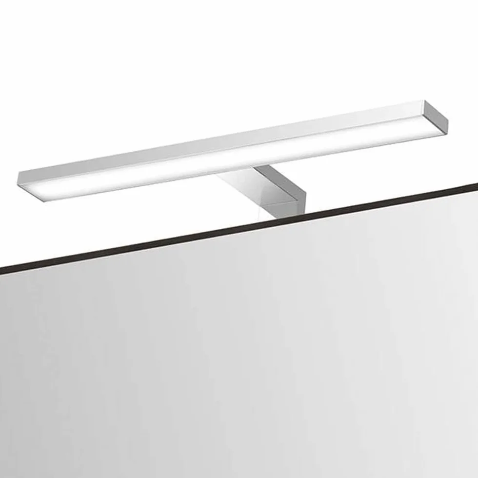 Kibath Aplique LED 60cm BASIC, Para colocación en espejo o mueble de baño, Potencia 12W, Tipo de luz neutra 4000K, 600 lúmenes, 467312