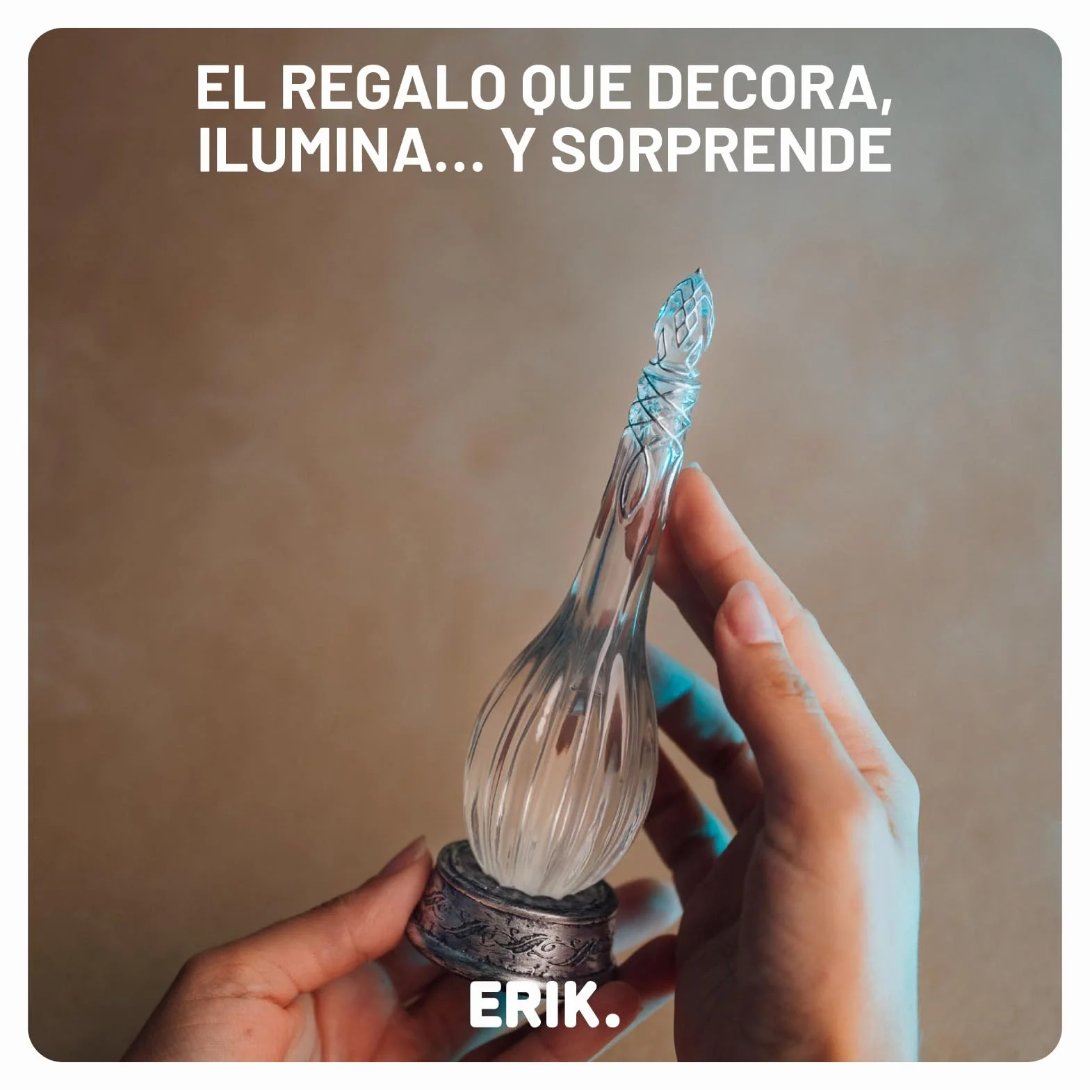 Lampara El Señor de los Anillos Earendil - Lampara escritorio Gaming │ El Señor de los Anillos Regalos - Figura con LUZ LED tenue (Funciona con USB) Decoración Lord of the rings Merchandising OFICIAL