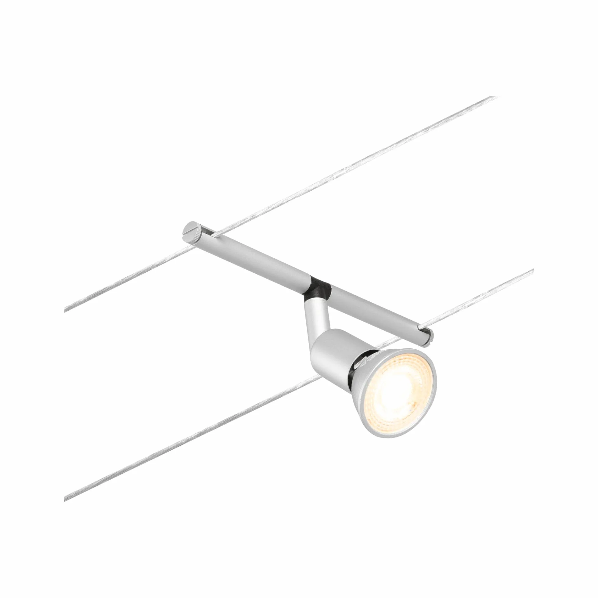 Paulmann Sistema de Cableado Spot Salt, GU5,3, 10W, Cromado Mate