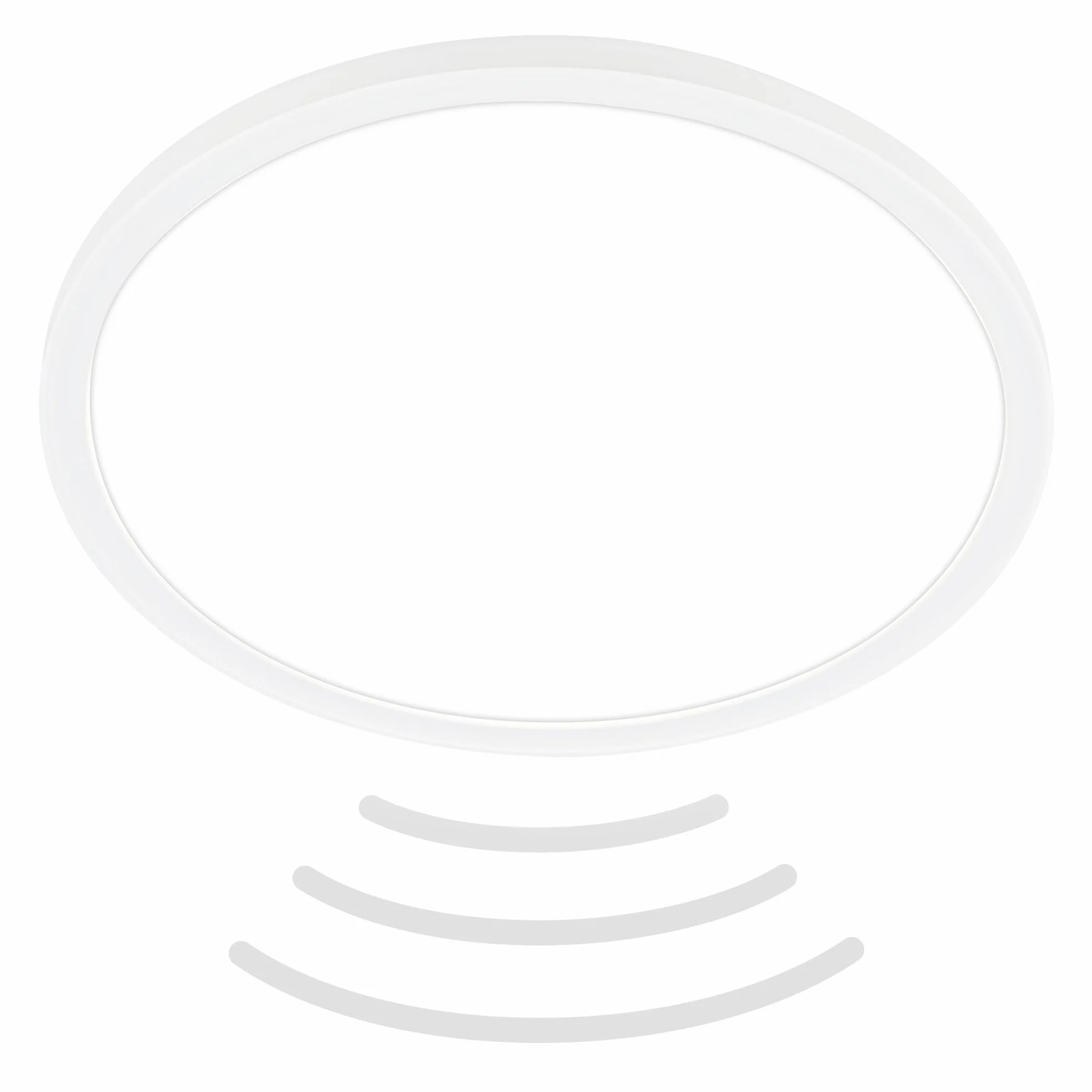 BRILONER Lámpara de techo LED con detector de movimiento IP44 29x3 cm blanco neutro