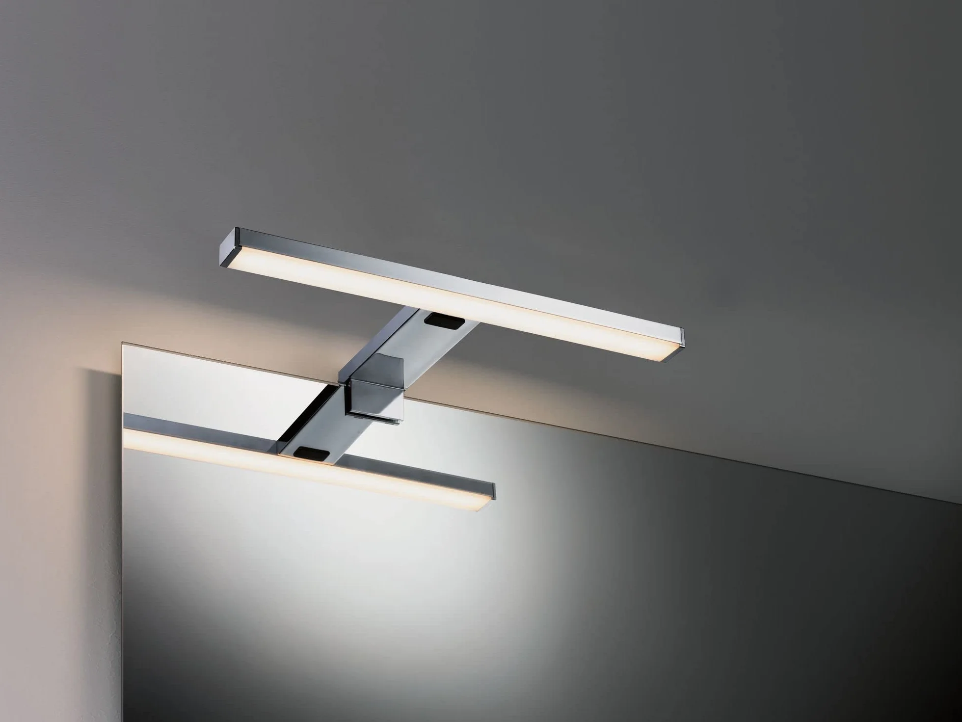 Paulmann Plafón LED espejo Selo IP44 Tunable White 420lm 230V 3,7W 2700K aluminio cromado acrílico