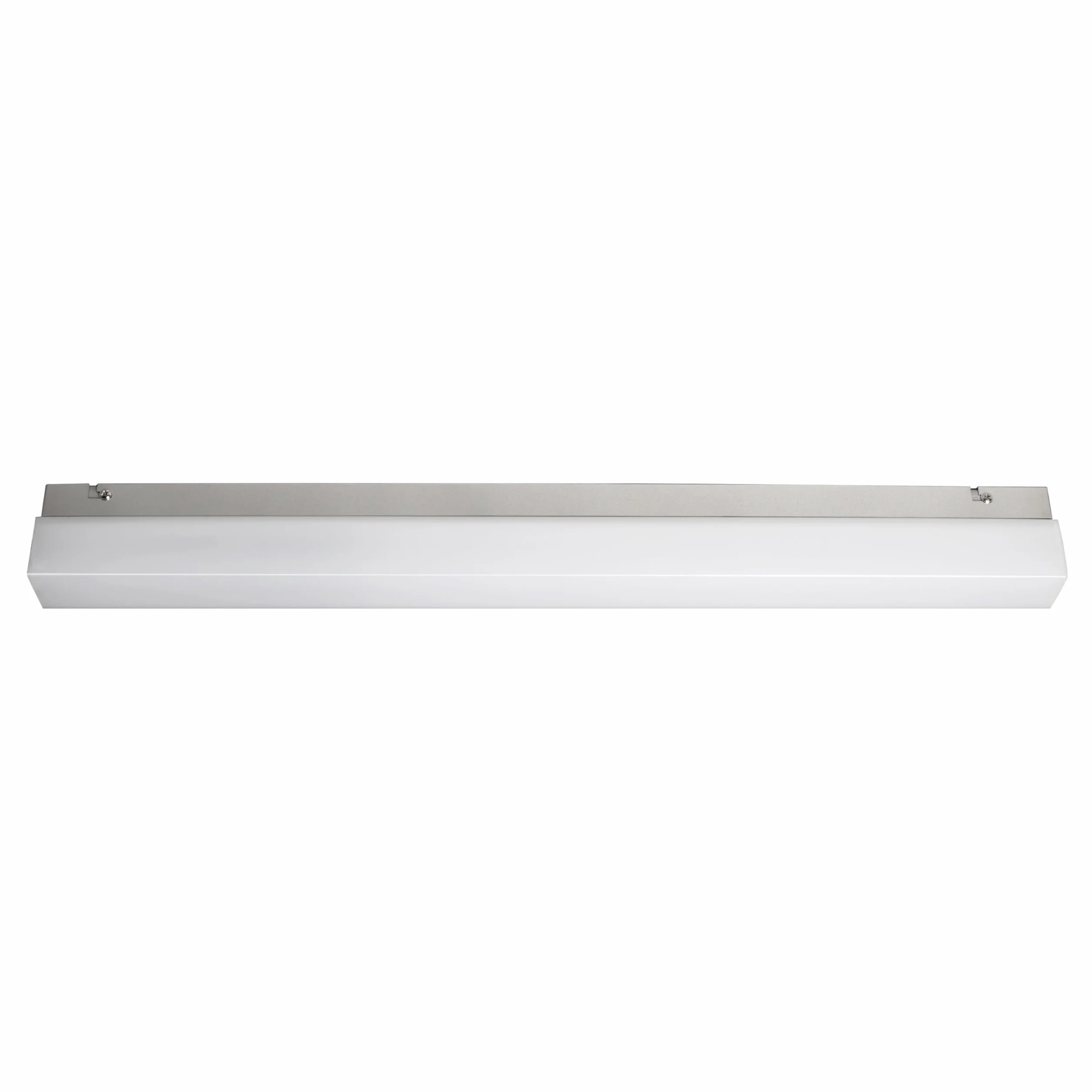 OSRAM LED Square aplique/plafón baño en blanco de aluminio, temp color ajustable con interruptor pared, protección IP44, montaje superficie interior