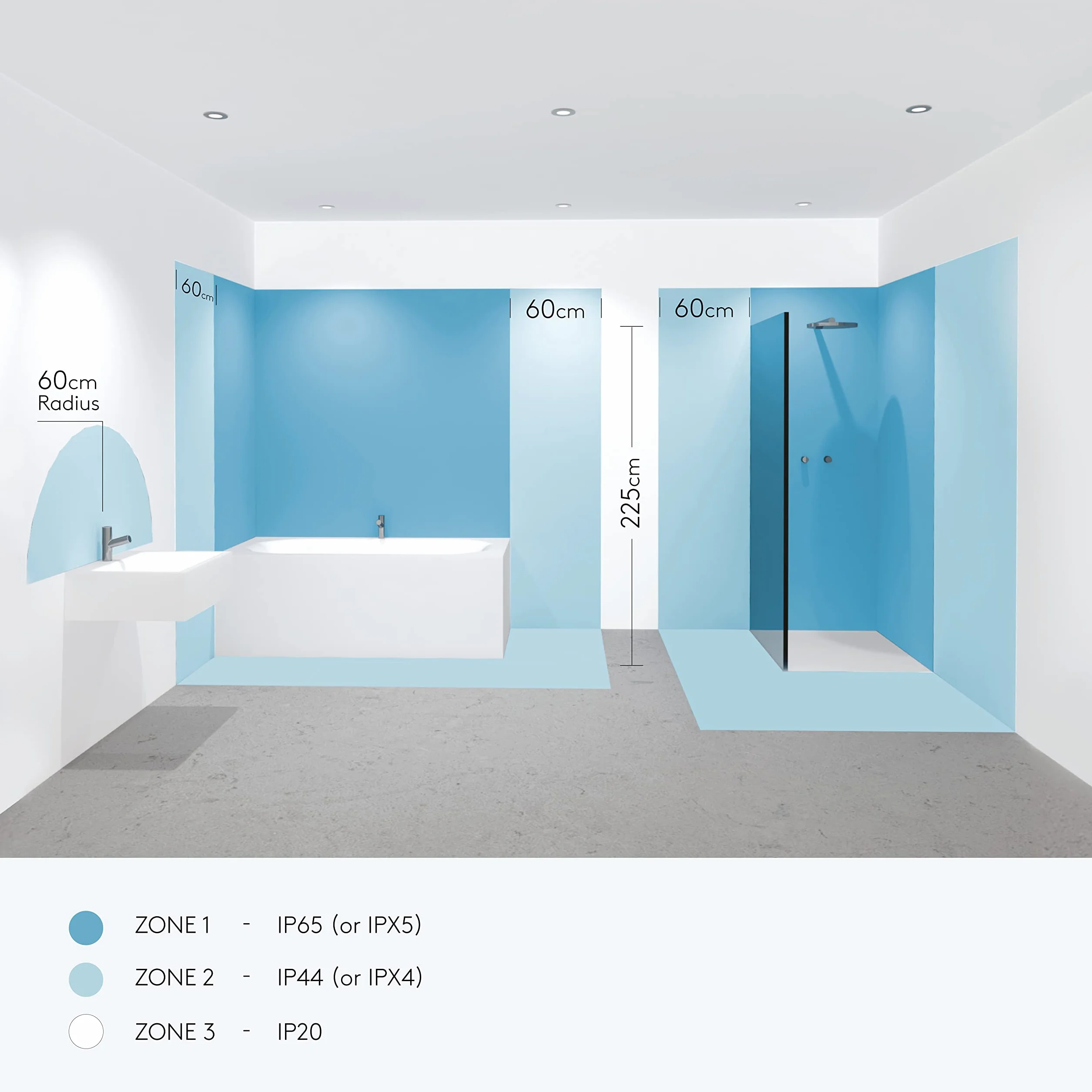 Astro Roma, lámpara de pared para baño en cromo pulido - Diseñado en Gran Bretaña - Regulable IP44 Clasificación G9-1050001