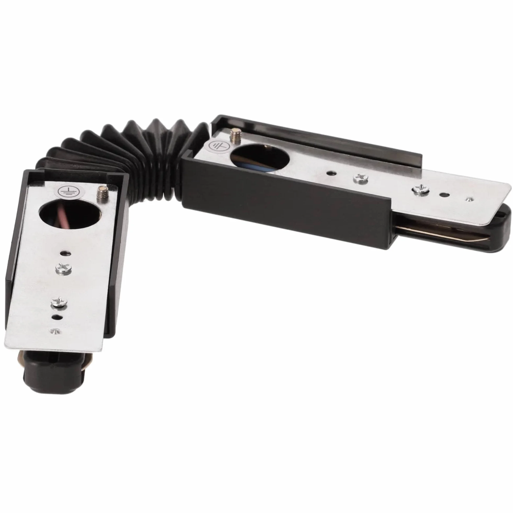 SEVA Flex Connector Black IP20 Conector Flexible para Carril de Techo Monofásico