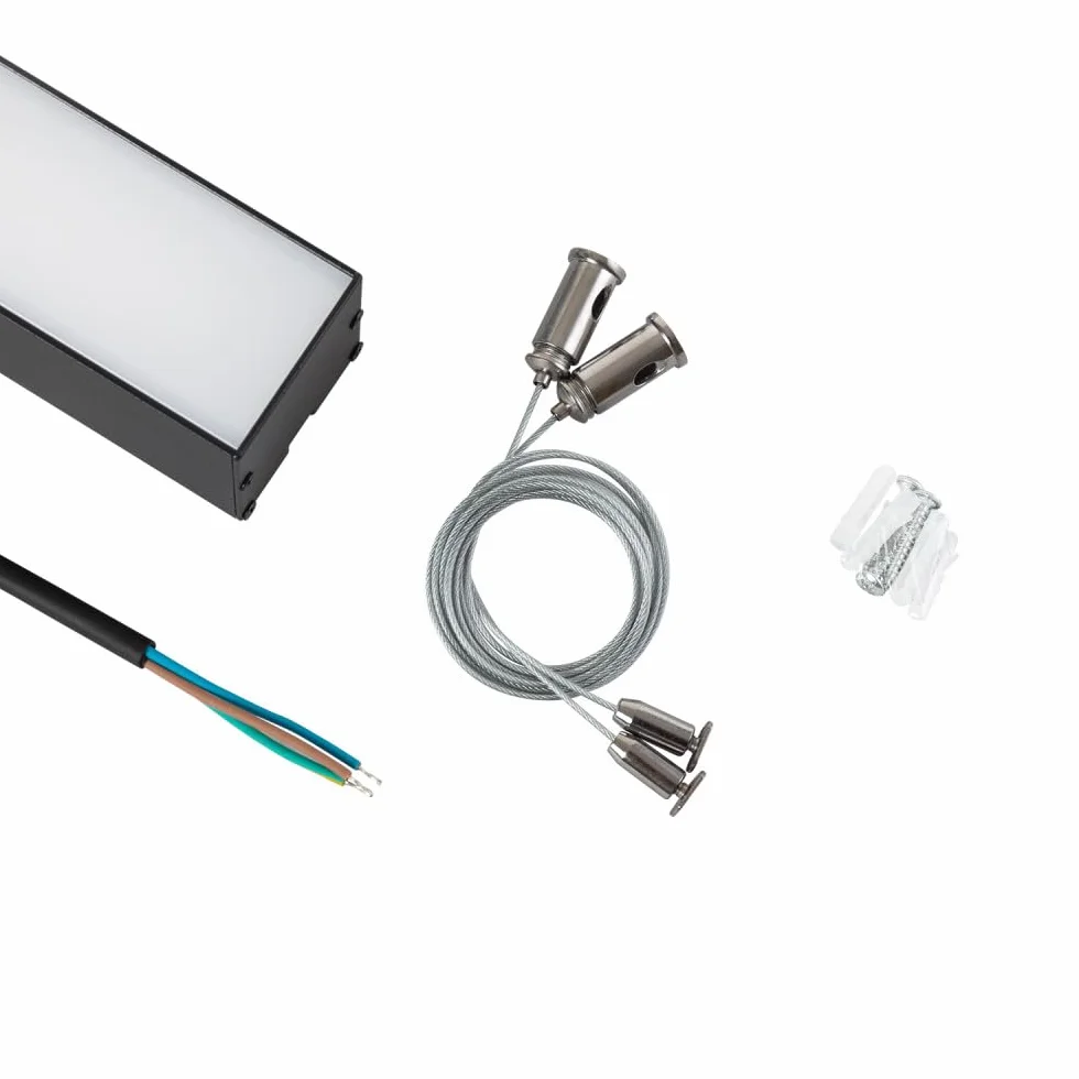 Philips Luminaria Lineal LED 2835 150cm 50W 2700K IP40 Czarny