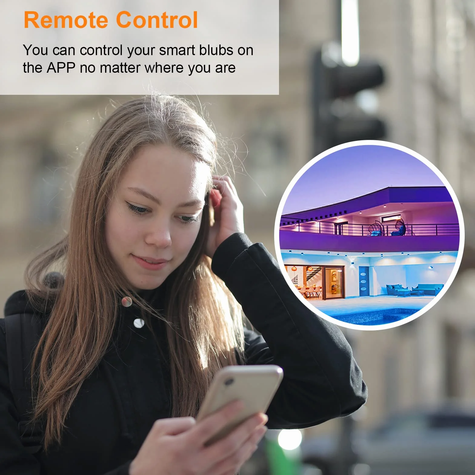 ANTELA Bombilla GU10 Inteligente Wifi Compatible con Alexa y Google Home, Luz Fría/Cálida 2700K-6500K, Bombilla RGB 16 Millones de Colores, 4,5W, 326LM, CRI 80, 15000hrs,4 PCS