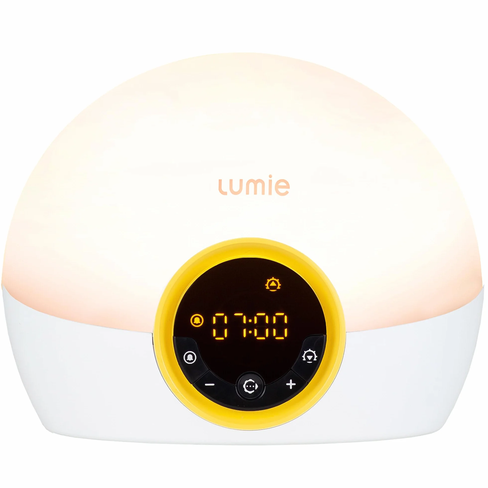 Lumie NBCKE-2000 Bodyclock Rise 100 Despertador de Luz LED, Simulación de la Salida y la Puesta del Sol, Pitido de Alarma Opcional, Blanco