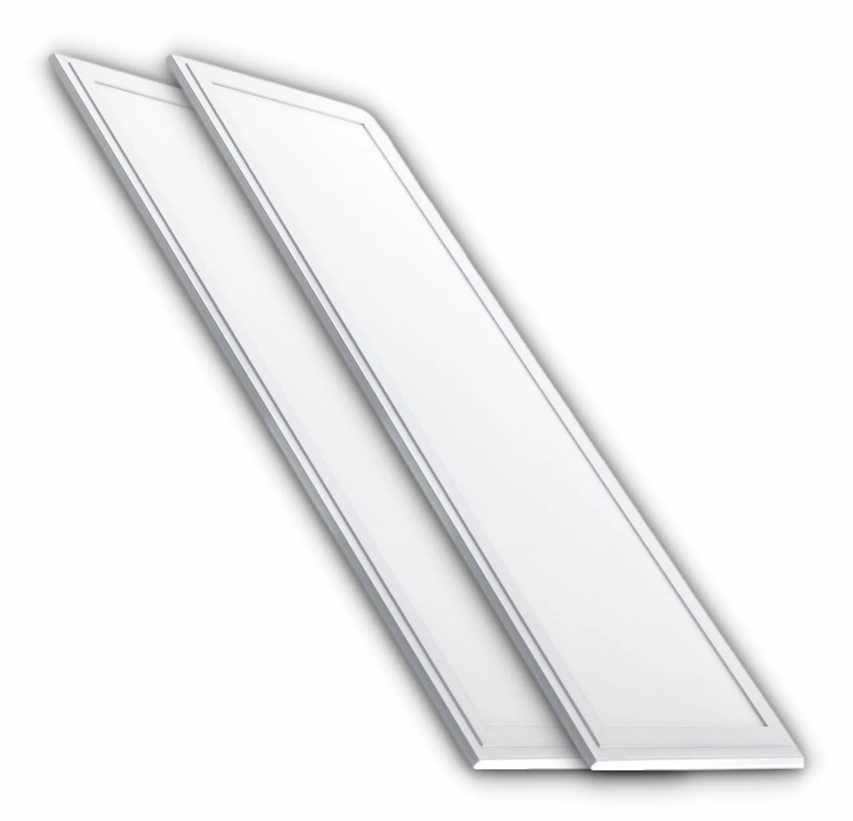 Panel LED 120x30 Empotrable 40W Luz Cocina Pack 2