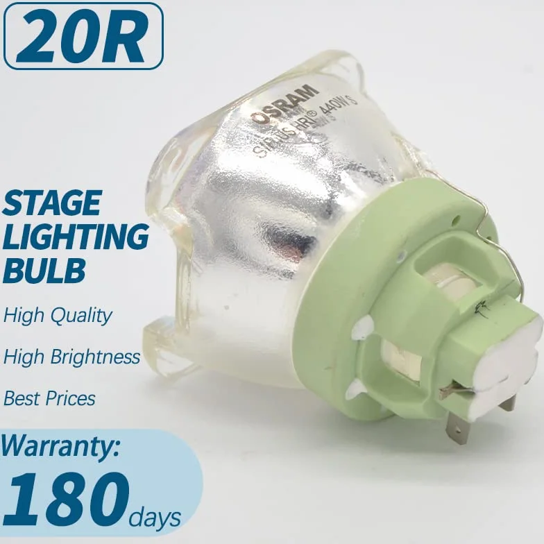 SeiZed 20R 440W Sharpy Beam/Foco de Cabeza móvil 461W 470W 482W lámpara de Escenario de luz de Platino sin balasto (Color : 470W)