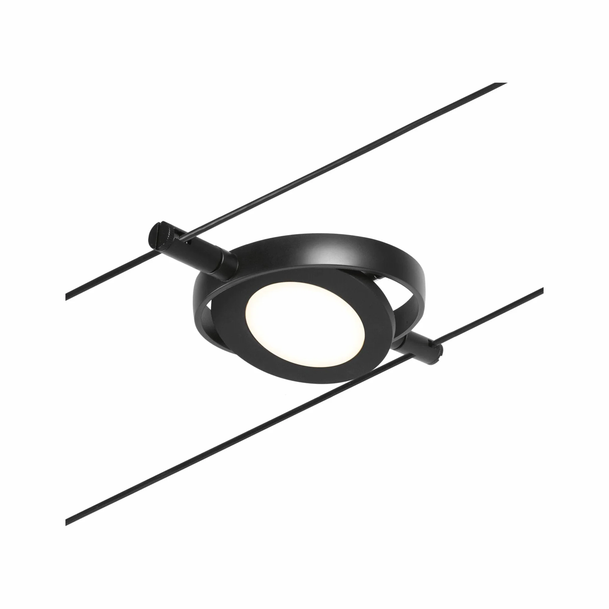 Paulmann CorDuo Juego de sistema de cable LED RoundMac DC Negro mate 3000 K