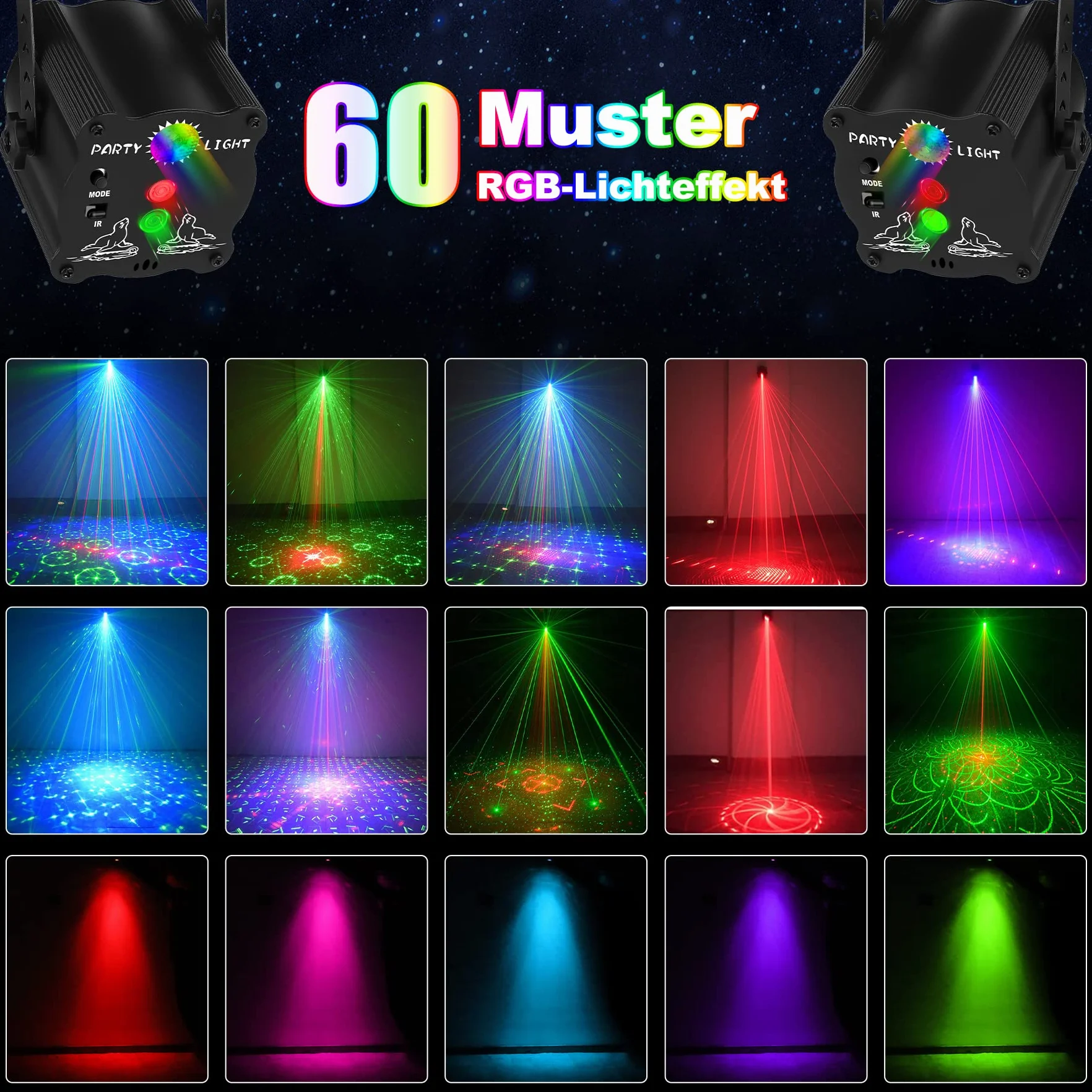 Bola de discoteca LED controlada por música, con mando a distancia, bola de discoteca con cable USB, función de temporización, luces RGB para fiestas