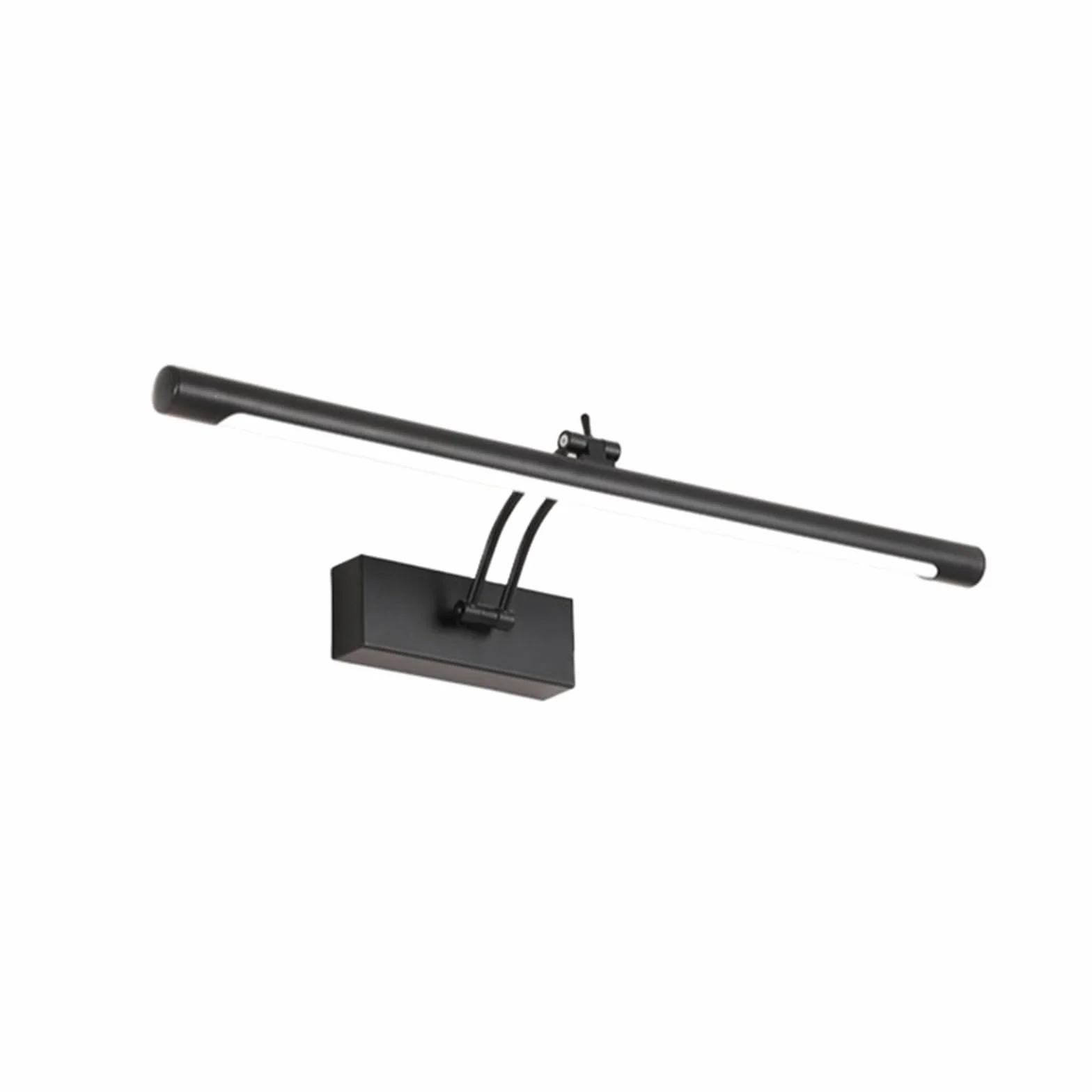 Luz LED para cuadros Lámpara de pared LED moderna for baño, acero inoxidable resistente al agua L40/55/70CM, aplique de espejo interior, accesorio de luces de pared for tocador con interruptor Luz de