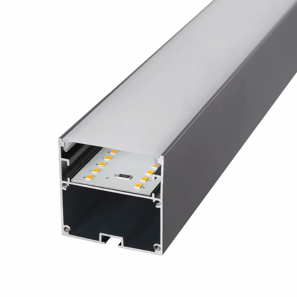 Philips Luminaria Lineal LED 2835 150cm 50W 2700K IP40 Czarny