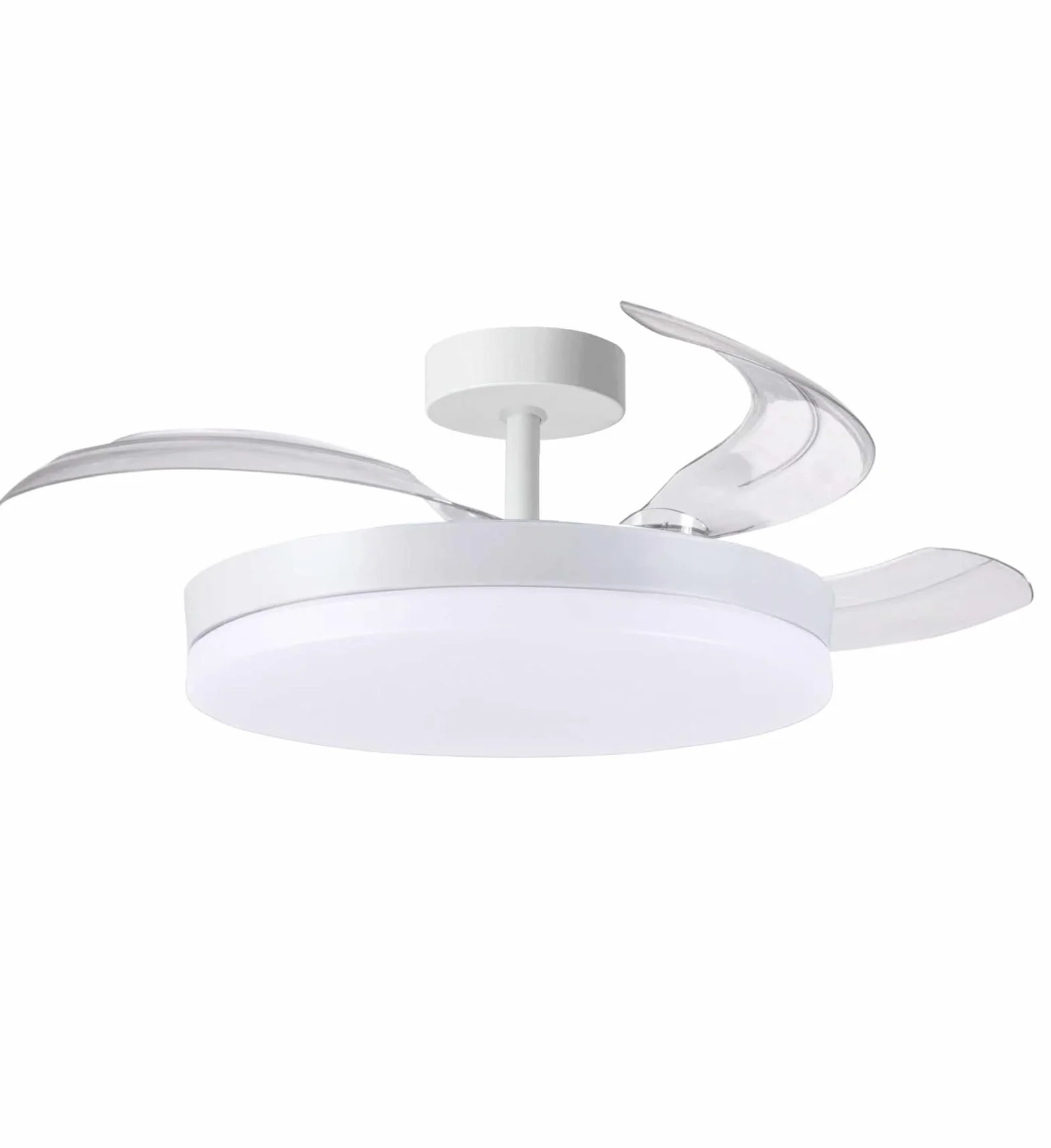 BEL AIR HOME Ventilador de Techo ARES Motor DC LED 36W Control Remoto 3 Aspas Plegables