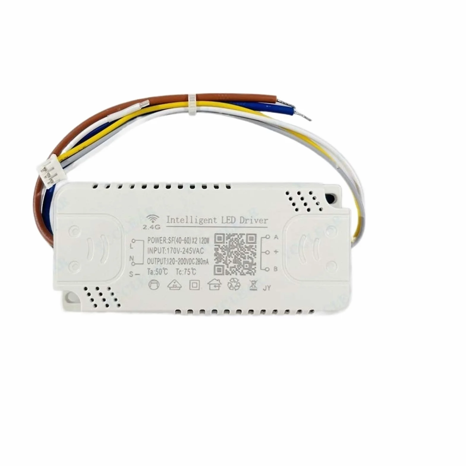 Controlador LED inteligente 2,4G regulable 12-24W 40-60W para lámpara de araña con mando a distancia