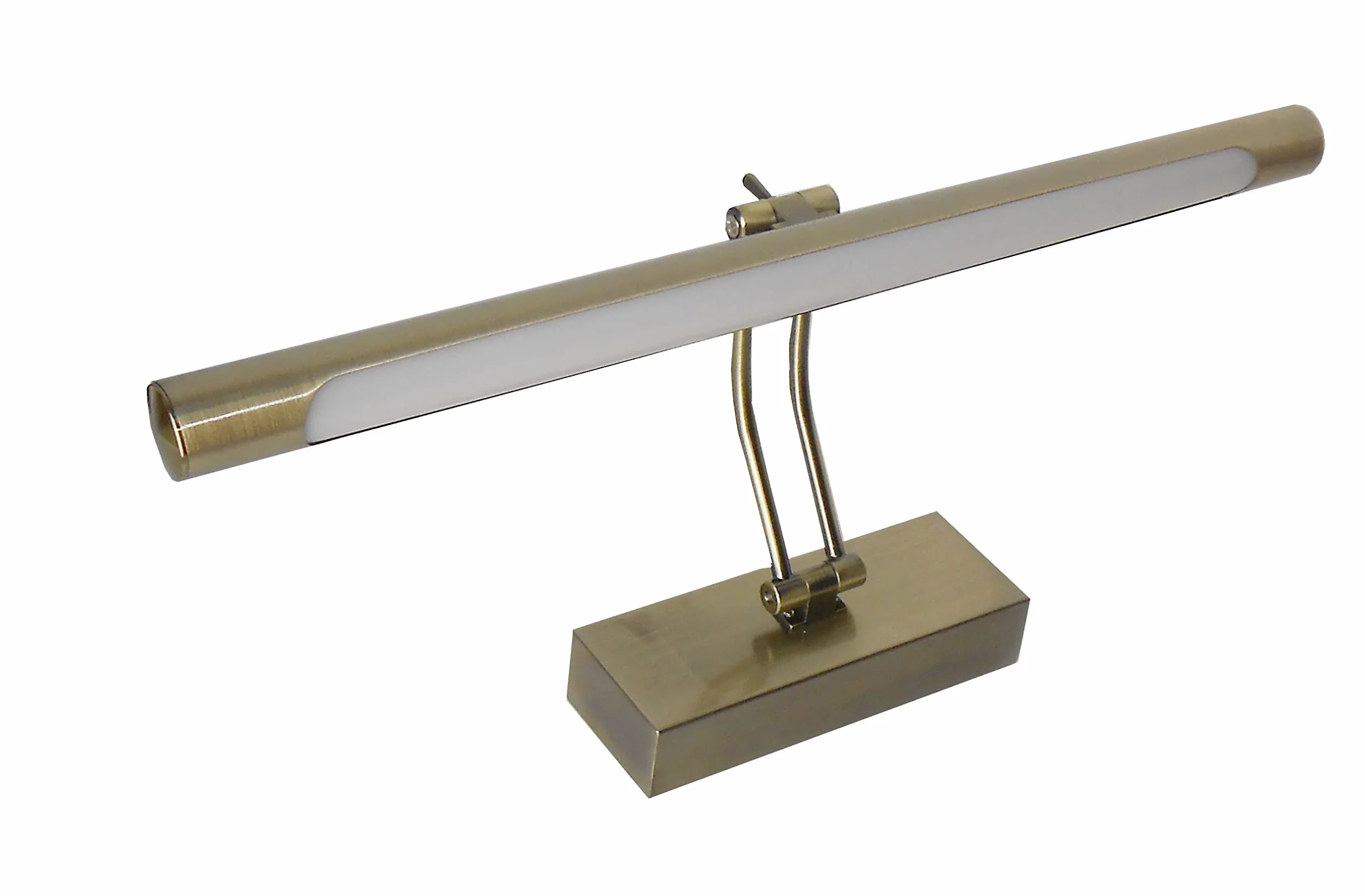 Aplique LED pared 6W 3000K 40cm bronce envejecido articulado giratorio