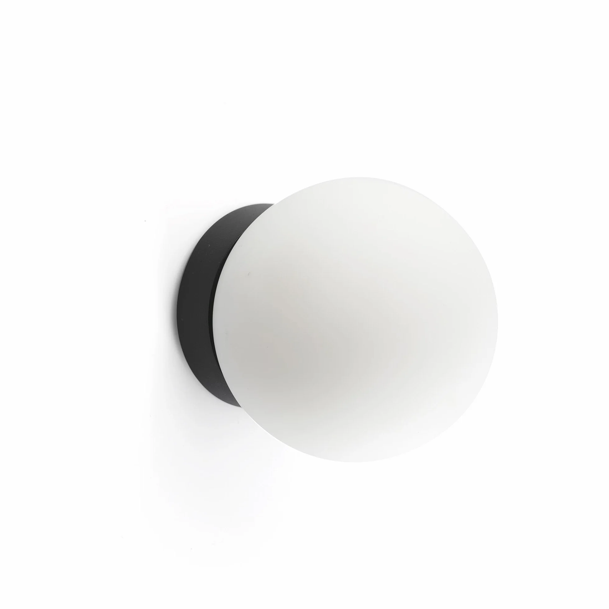 Faro PING - Aplique de baño (3000 K, IP44), color negro mate