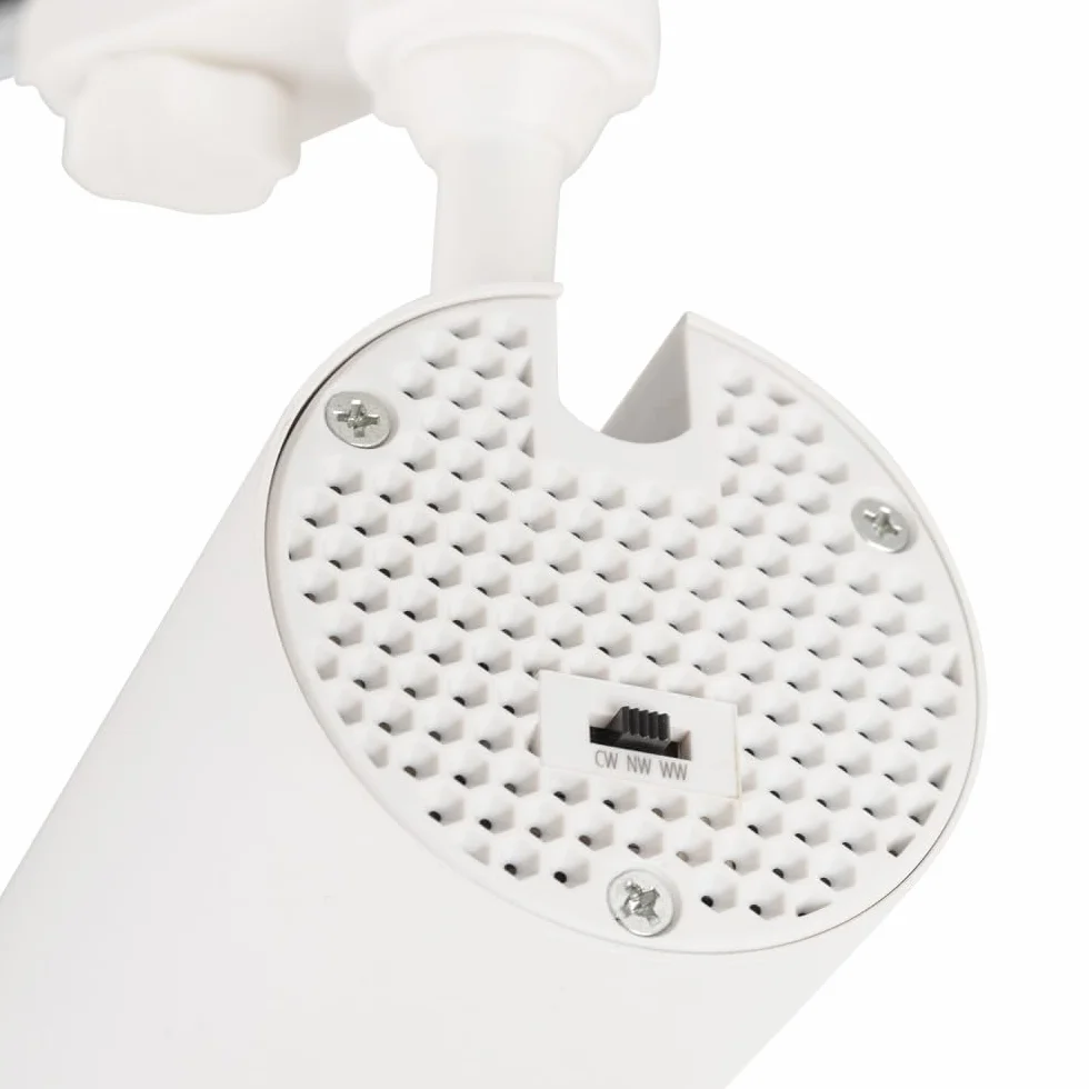 Foco de Carril Trifásico 30W COB Regulable Flicker Free Blanco CCT (Tonalidad Luz Regulable) 3000-6000ºK [1916-TL-30W-T-CCT] | Greenice