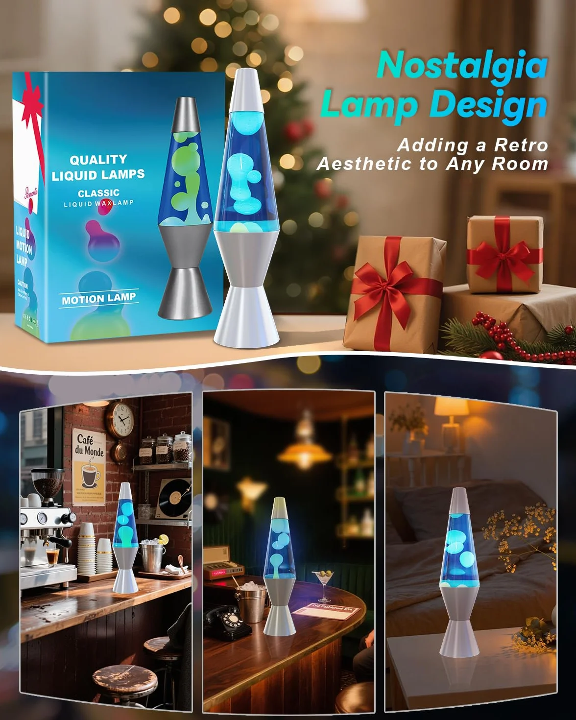 AONESY Lavadora 37cm agua luz azul blanco cera para niños Navidad Cumpleaños Regalo