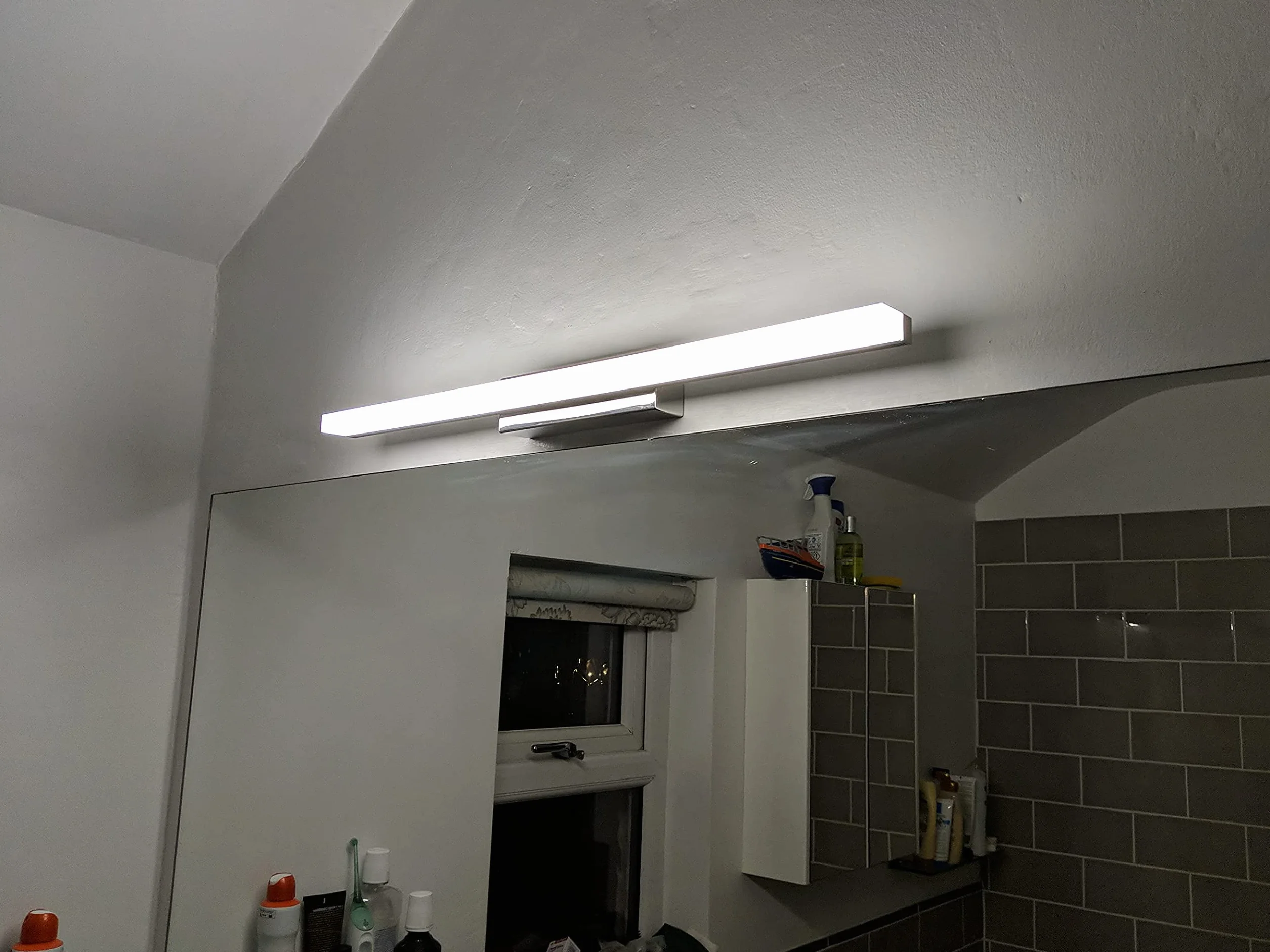 Klighten Lampara LED Espejo Baño 14W 60cm IP44 910 Lumen 110-240V Blanco Frío 6000K