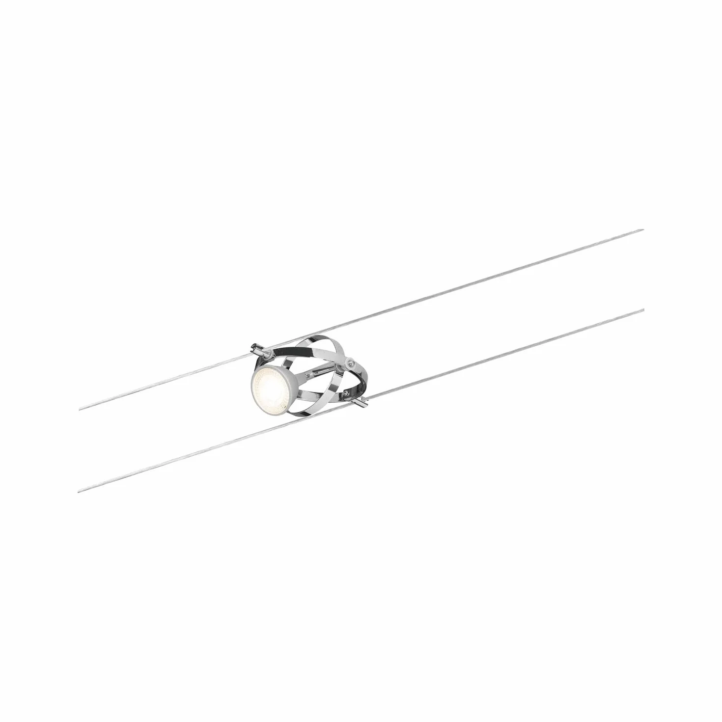 Paulmann Set Cardan Cableado Corriente Continua 8x10W GU5,3 Regulable Lámpara LED
