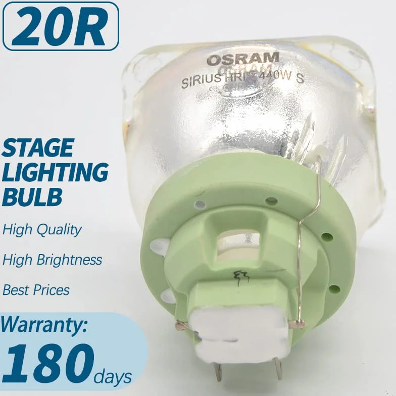 SeiZed 20R 440W Sharpy Beam/Foco de Cabeza móvil 461W 470W 482W lámpara de Escenario de luz de Platino sin balasto (Color : 470W)