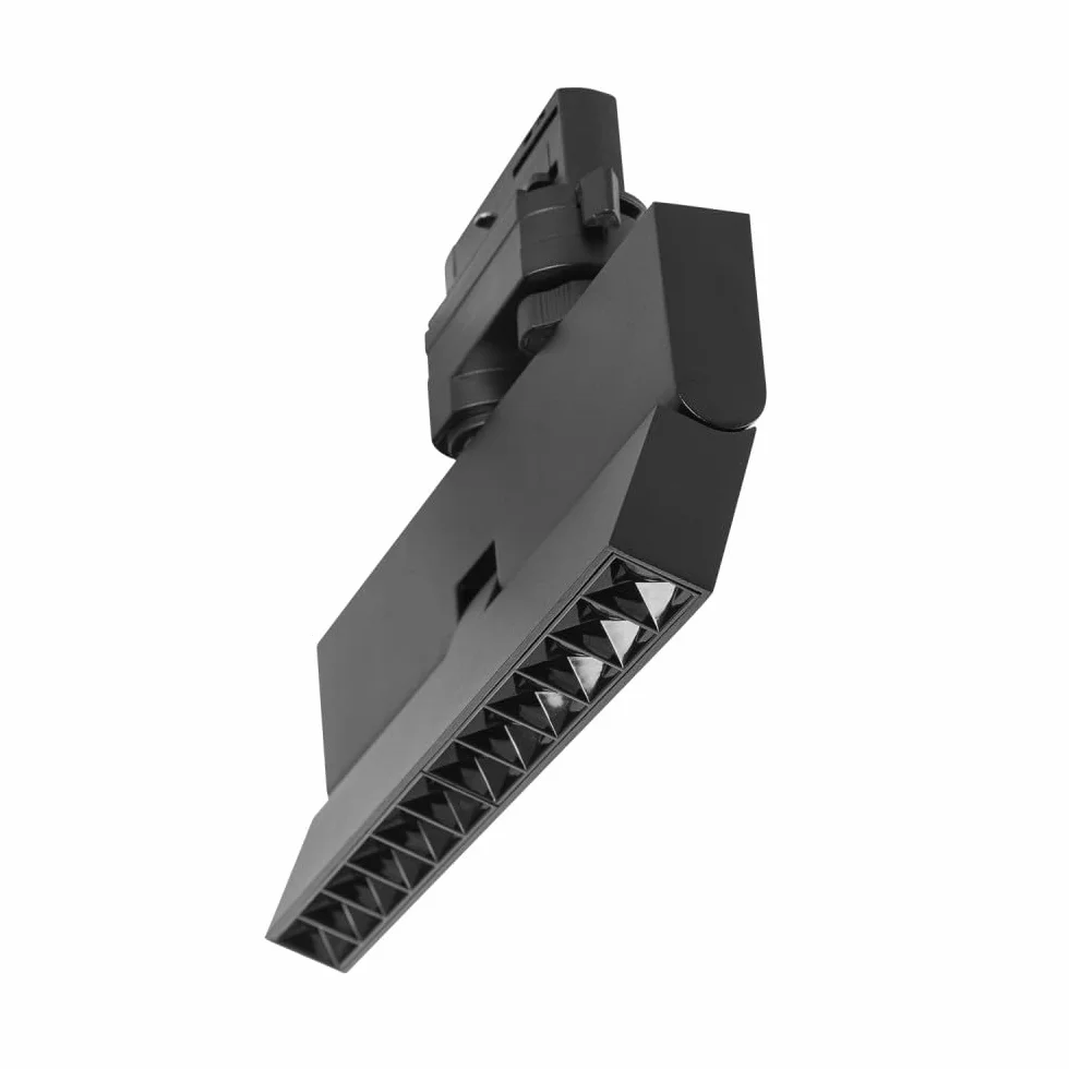 Luminaria Lineal de Carril LED Trifásico Epistar 5054 12W 1200Lm CCT (Tonalidad Luz Regulable) TRIAC [1916-TL-12W-3F-CCT] | Greenice