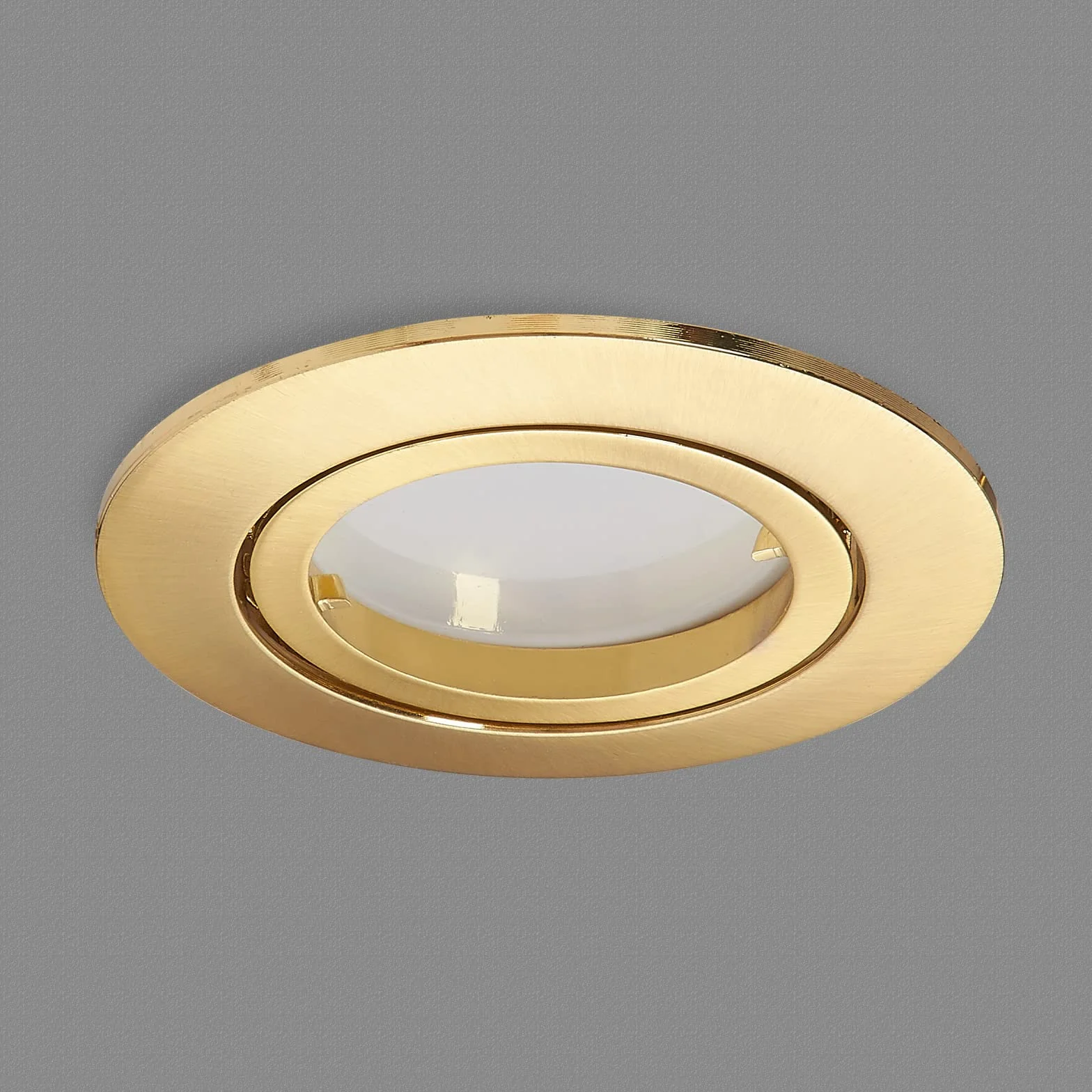 HCFEI Foco LED empotrable regulable 5W 230V 68mm blanco cálido 3000K 10 unidades