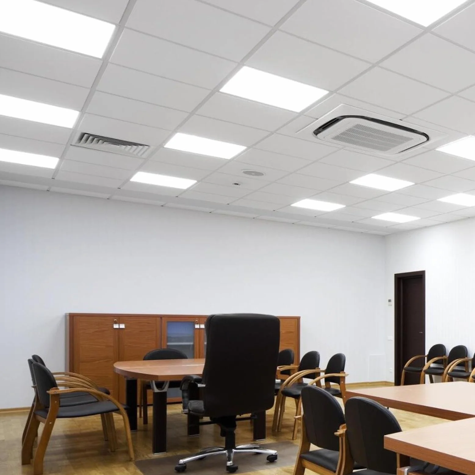 LED ATOMANT Panel LED Empotrable 60x60cm 48W, CCT (Selector de Color Blanco Calido, Neutro y Frio), 5000 Lumenes, Driver incluido