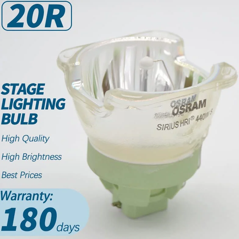 SeiZed 20R 440W Sharpy Beam/Foco de Cabeza móvil 461W 470W 482W lámpara de Escenario de luz de Platino sin balasto (Color : 470W)