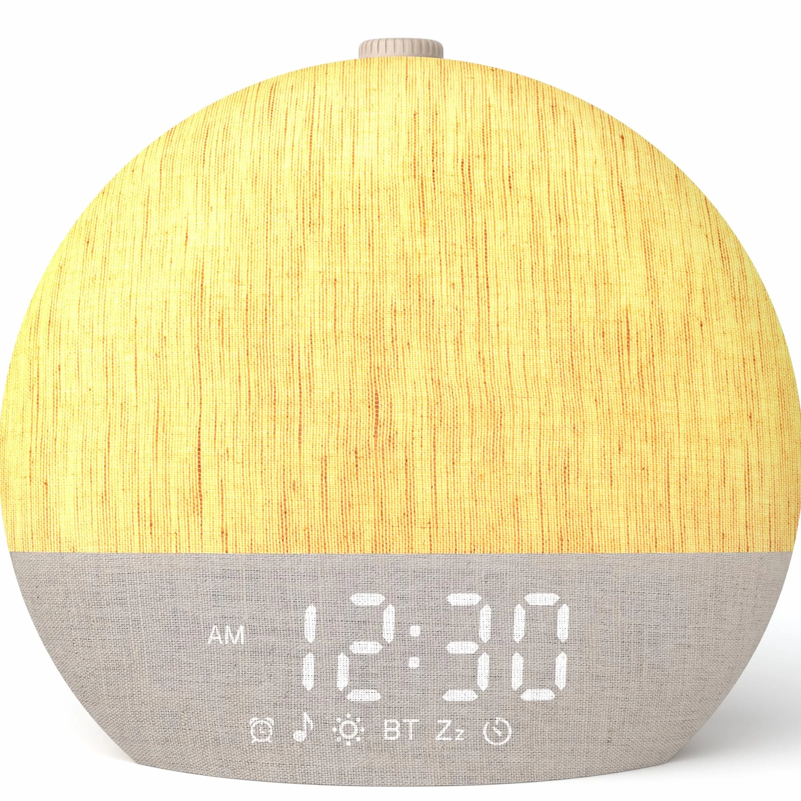 LIORQUE Despertador Amanecer, Despertador Luz Natural Simulación de Amanecer, 17 Modos de Luz, 30 Sonidos Relajantes, Modo de Ayuda para Dormir, Conexión Bluetooth, Función Alarma y Snooze