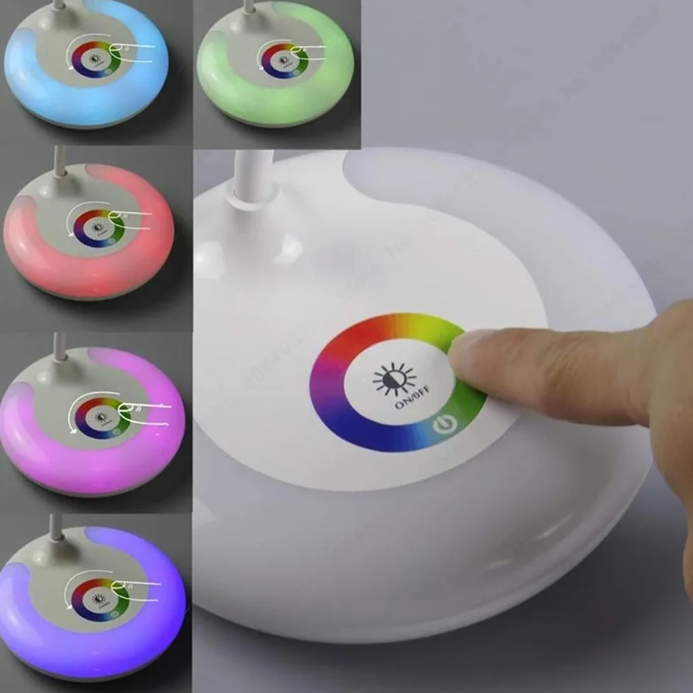 LED Lámpara de Escritorio, 3 Modos de Brillo, Protección para los Ojos, Luz de Lectura Infantil